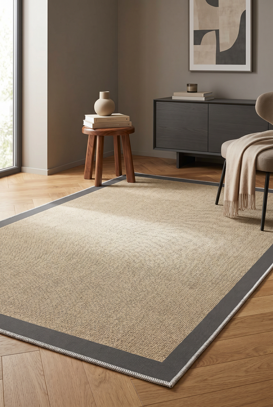 West Home Dijital Baskılı Yıkanabilir Kaymaz Taban Salon, Mutfak ve Yolluk Halısı-455 Grey