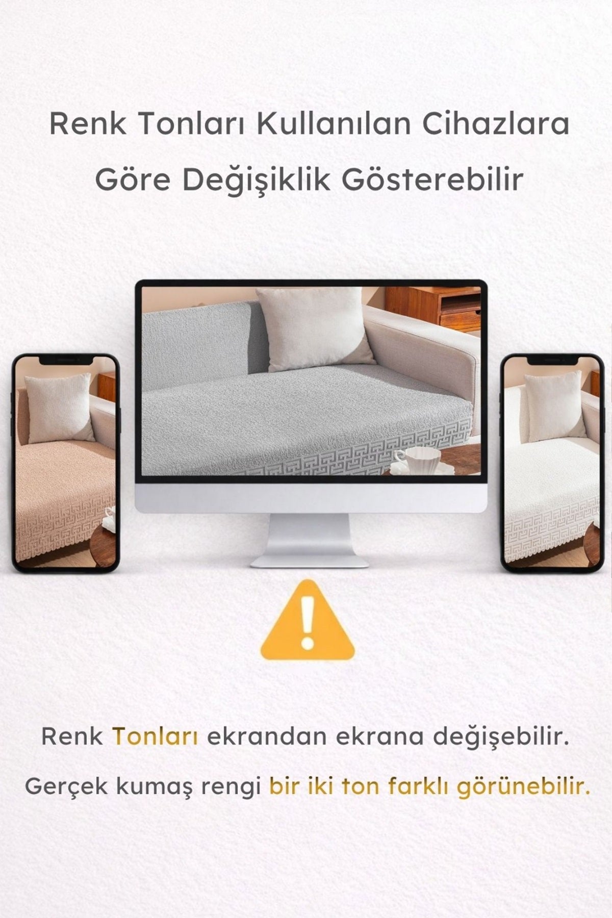 West Home Premium Kaymaz Koltuk Örtüsü Üç Kişilik Yıkanabilir Leke Tutmaz Gri Çekyat Şalı