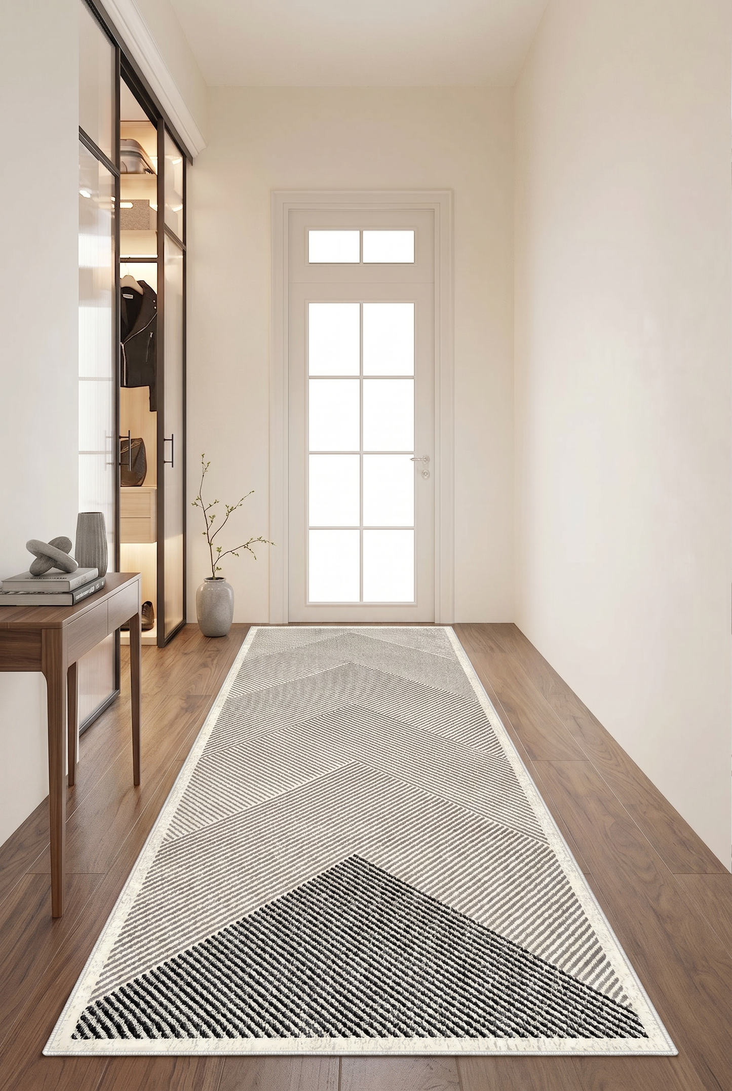 West Home Dijital Baskılı Yıkanabilir Kaymaz Taban Salon, Mutfak ve Yolluk Halısı-586 Beige
