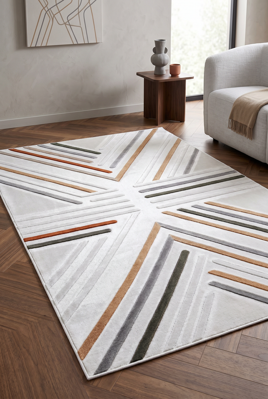 West Home Dijital Baskılı Yıkanabilir Kaymaz Taban Salon, Mutfak ve Yolluk Halısı-662 Multy