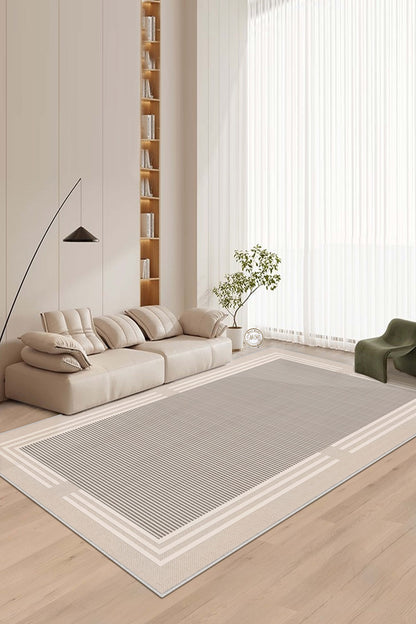 West Home Dijital Baskılı Yıkanabilir Kaymaz Taban Salon, Mutfak ve Yolluk Halısı-603 Beige
