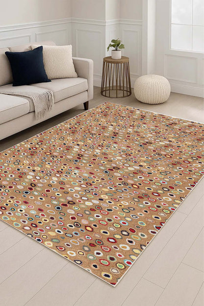 West Home Dijital Baskılı Yıkanabilir Kaymaz Taban Salon, Mutfak ve Yolluk Halısı-793 Multy